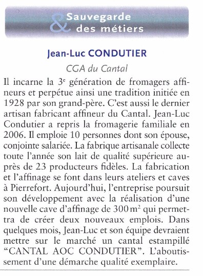 2014 EURL CONDUTIER Argent